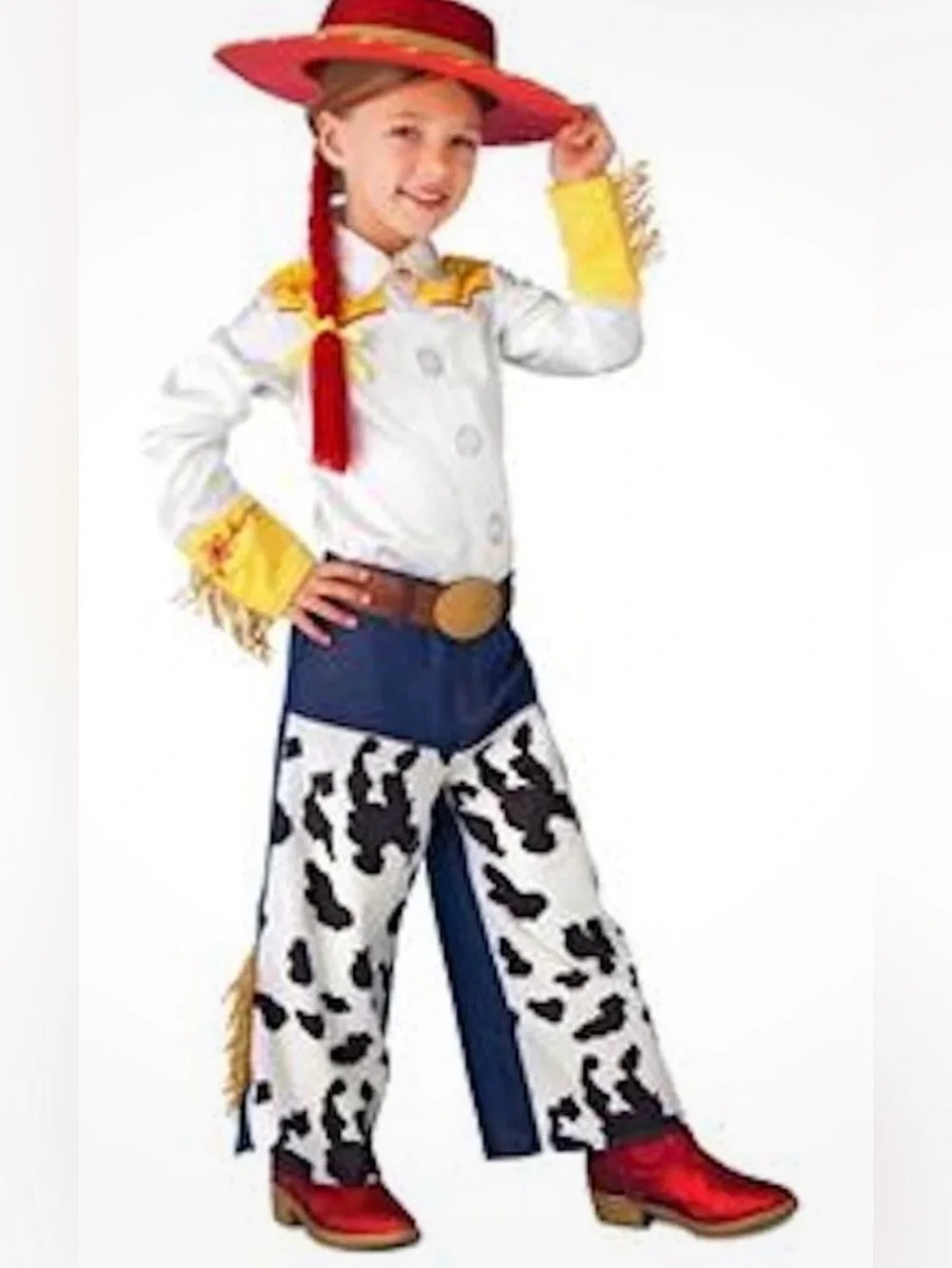 NWOT Disney Pixar Jessie Toy Story Halloween Play Costume- Size 7/8